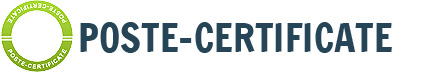 Posta certificata per aziende, ditte, professionisti - Logo Poste-Certificate.it